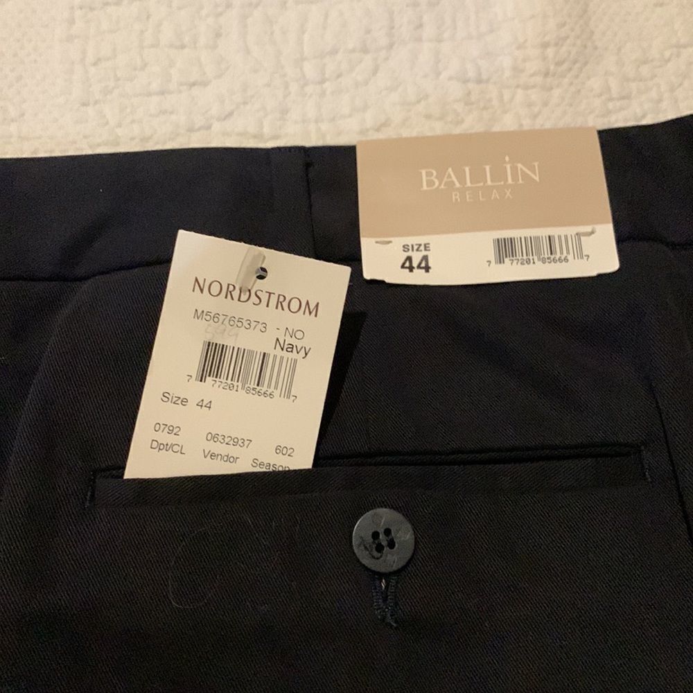 Ballin Relaxed fit Mens dress pants UN-hemmed - Picture 2 of 6